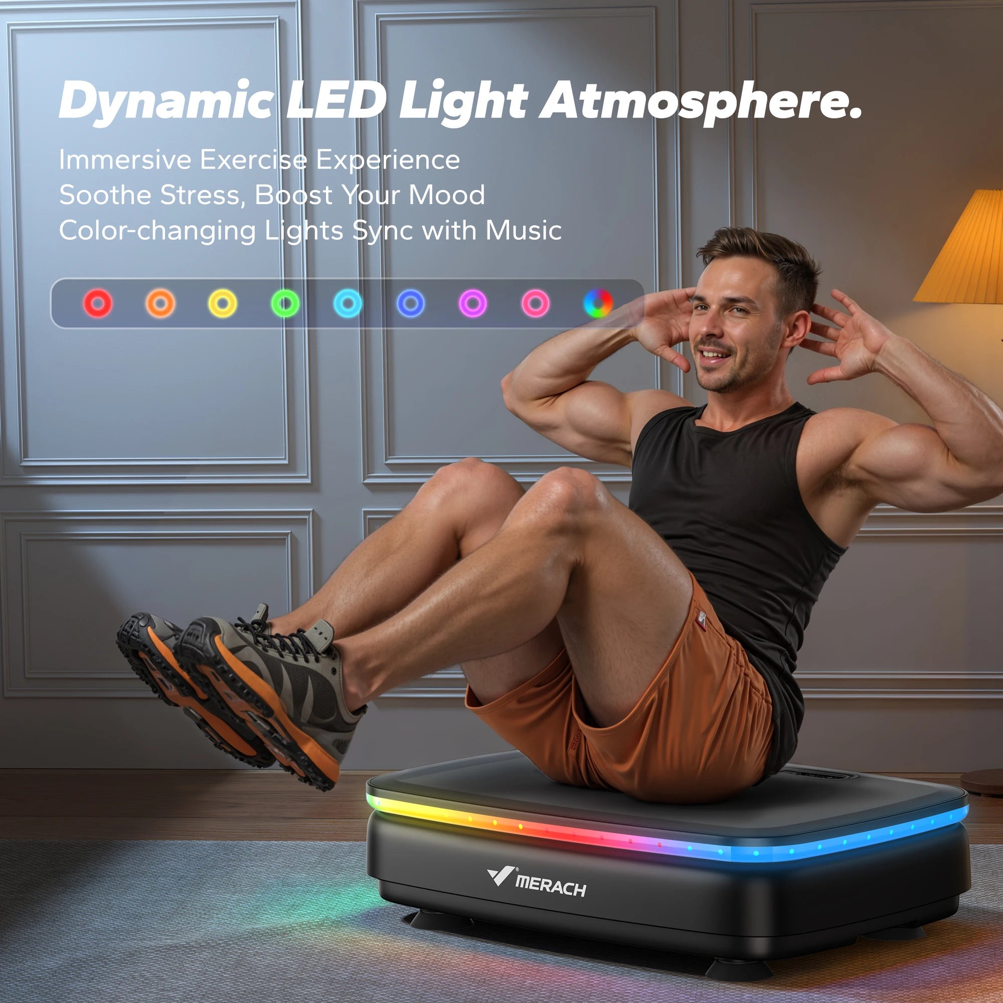 MERACH Vibration Plate Exercise Machine