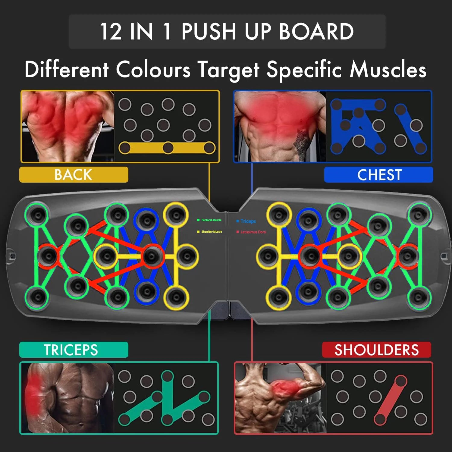 Multifunctional Push-Up Board