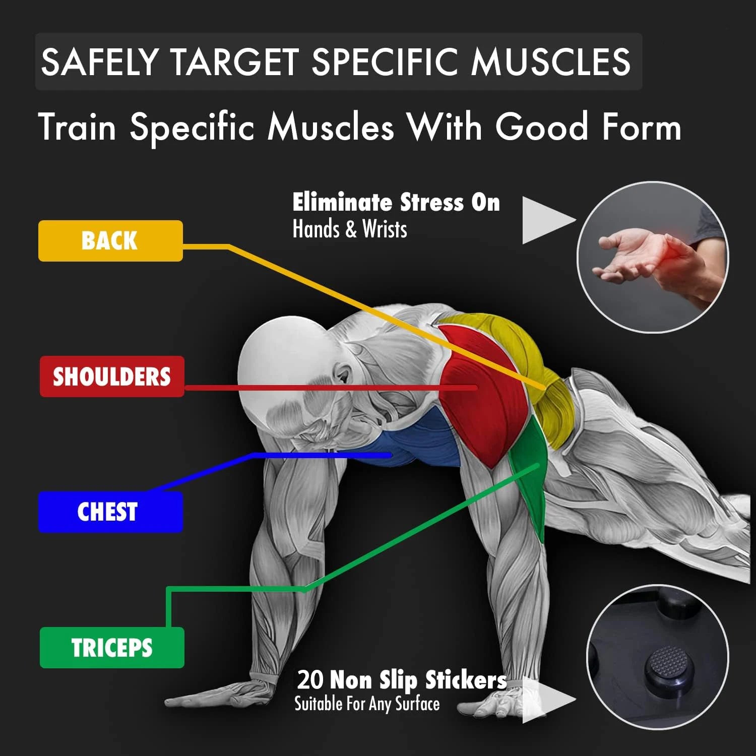 Multifunctional Push-Up Board
