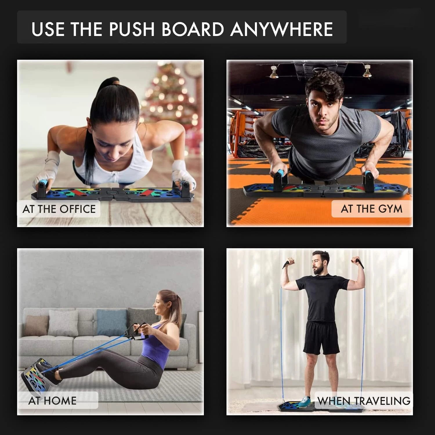 Multifunctional Push-Up Board